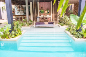 Lovely & Boho-Style 2BR Apartment Aldea Zama Insta-Worthy Pool, Uncovered Patio & Terrace